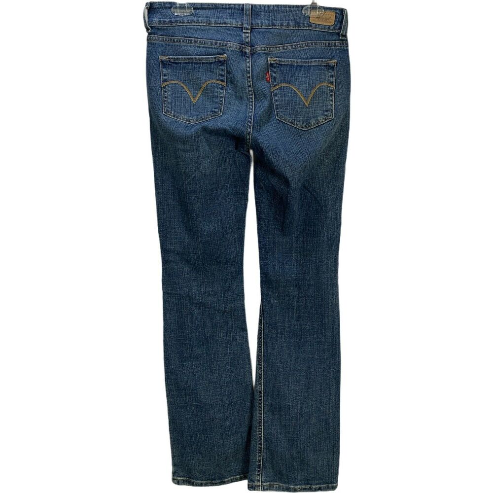 Levis 526 Womens Slender Bootcut Jeans Blue Size 4 W30 x L30 Stretch Low Rise